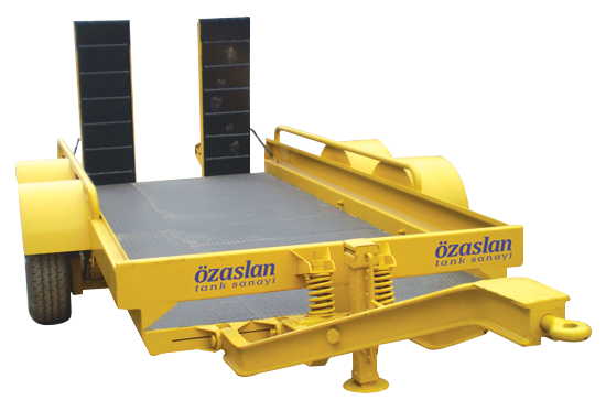 İş Makinası Taşıma Römorku Max:5 Ton